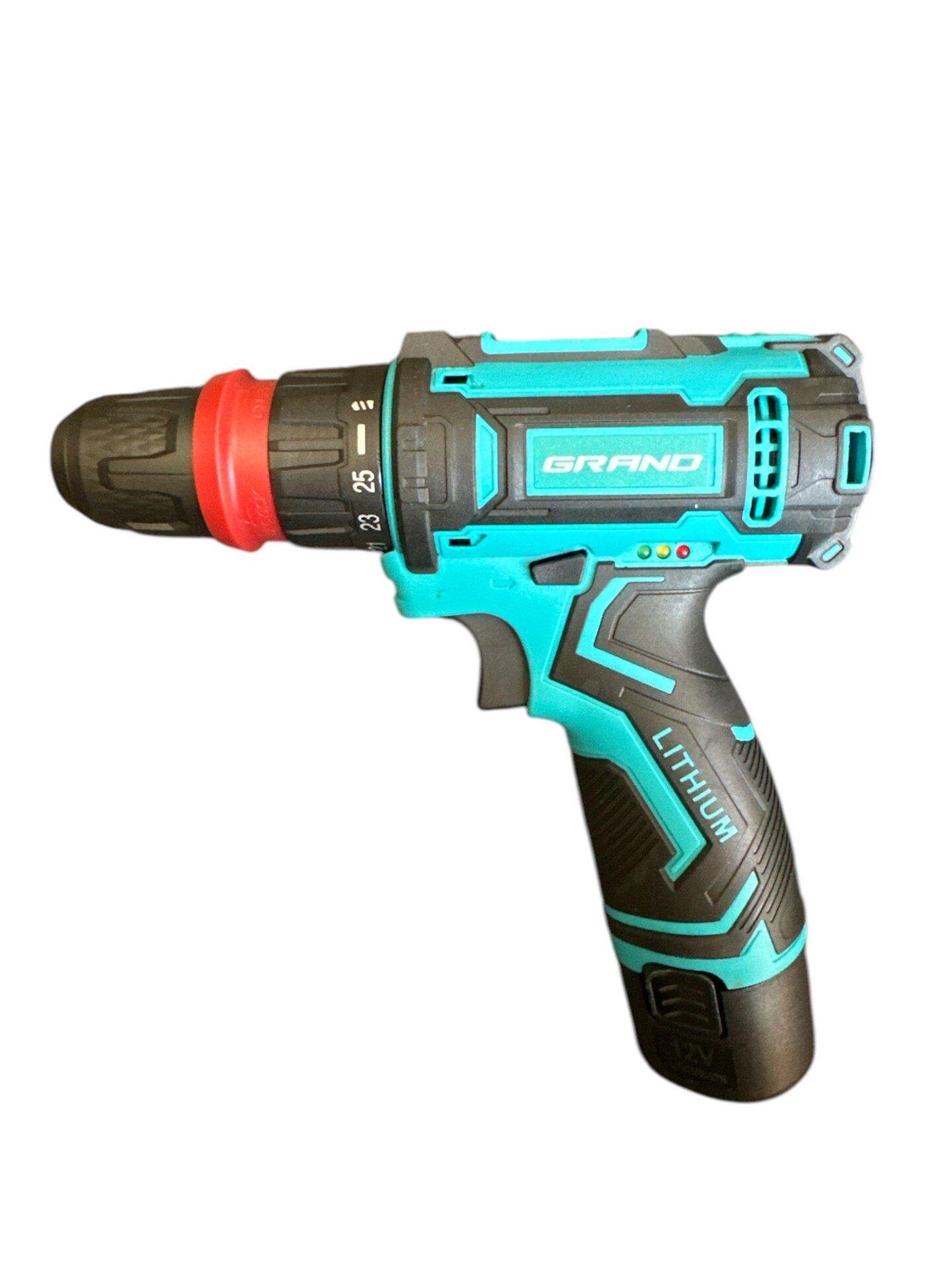 Шуруповерт аккумуляторный Grand ДА-12 Li DFR (26256468) Шуруповерт аккумуляторный Grand ДА-12 Li DFR (26256468)