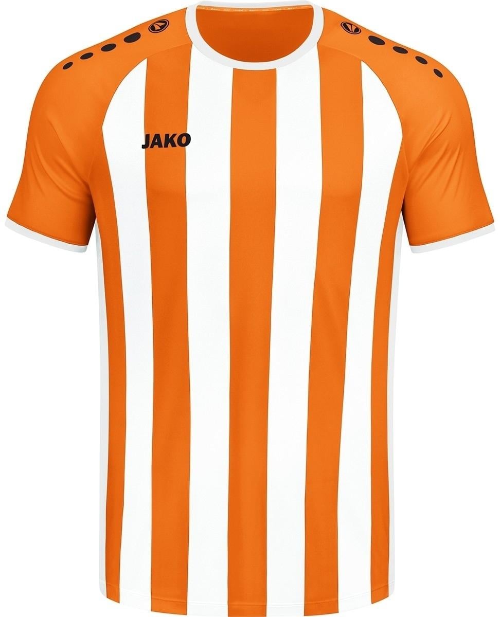 Футболка джерси детская Jako INTER S/S 4215-352 128 см Оранжевый/Белый
