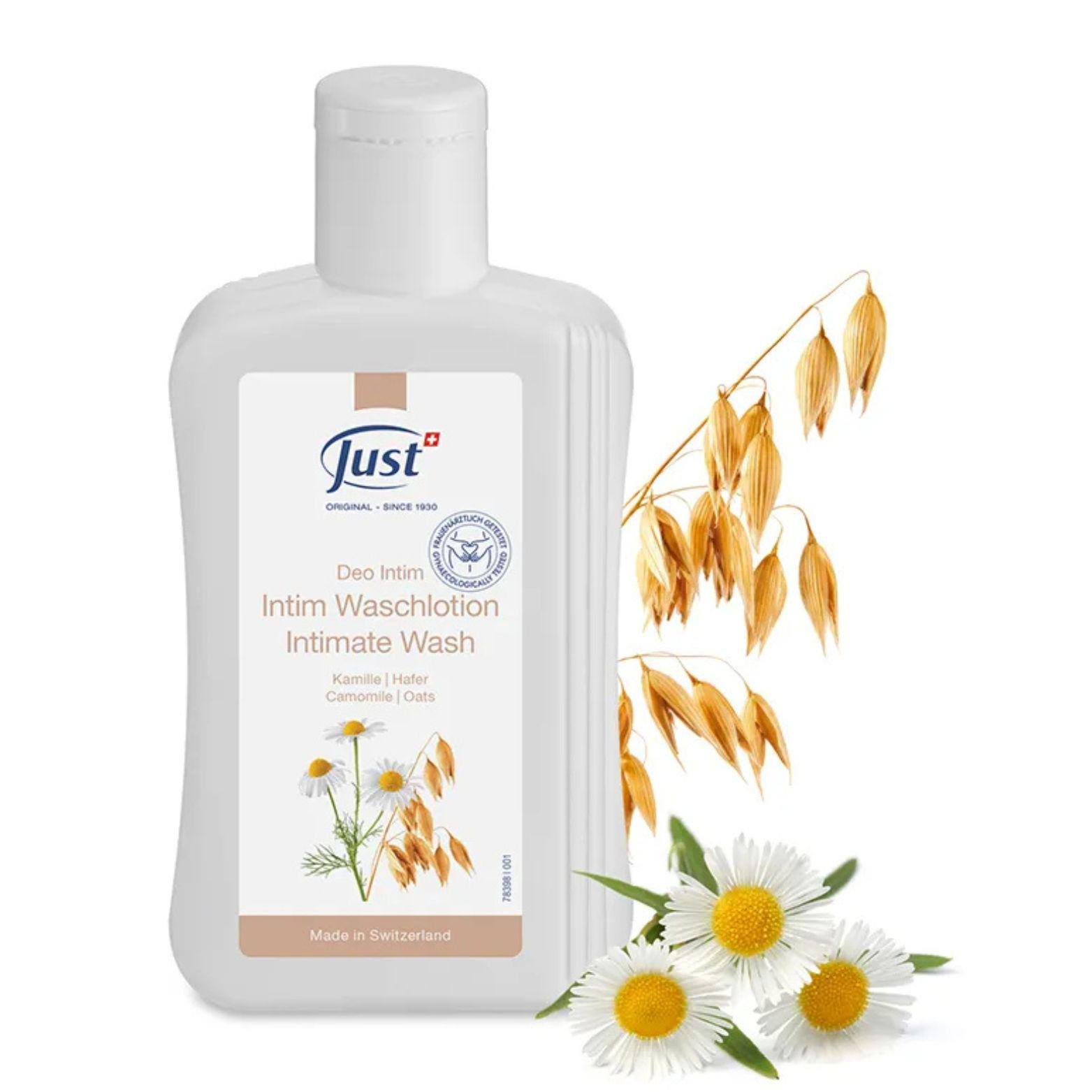 Гель JUST для интимной гигиены DEO INTIM Пшеница/Ромашка 125 мл Гель JUST для интимной гигиены DEO INTIM Пшеница/Ромашка 125 мл