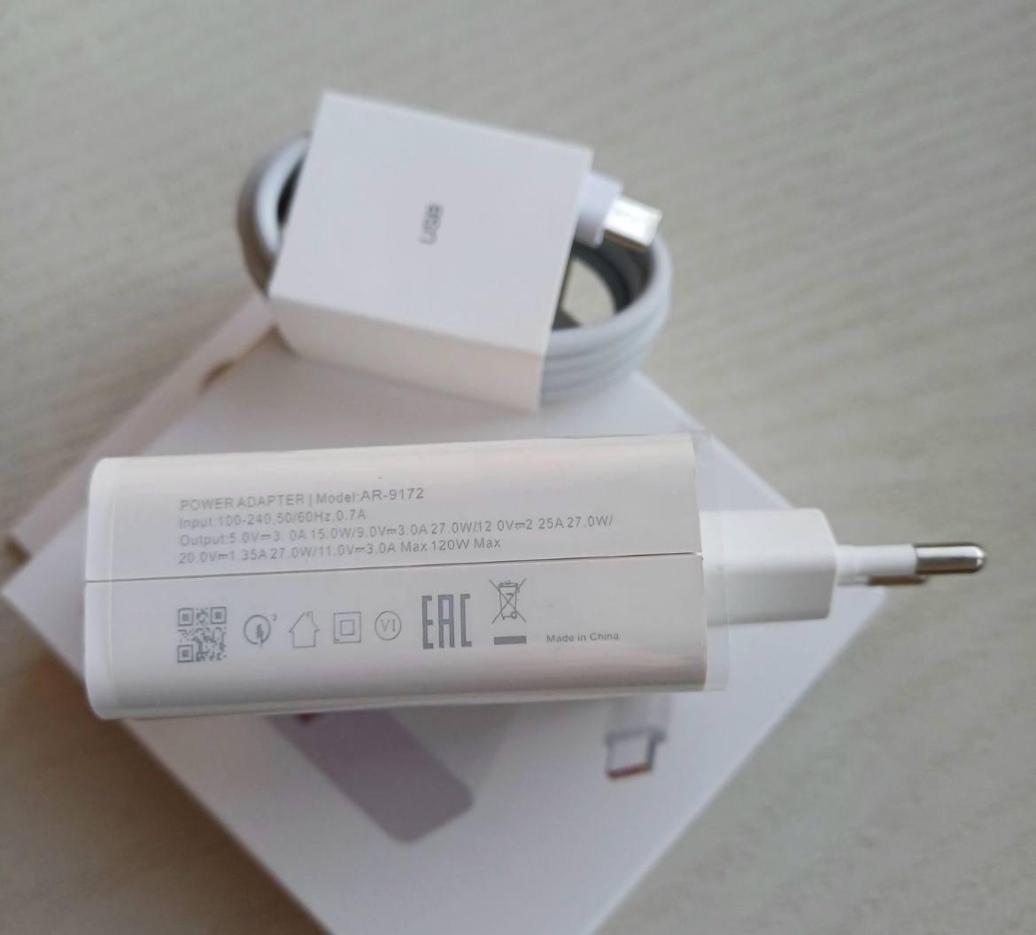 Зарядное устройство сетевой блок питания/USB-кабель/Type-C 120W (2431334584) - фото 8 Зарядное устройство сетевой блок питания/USB-кабель/Type-C 120W (2431334584) - фото 8