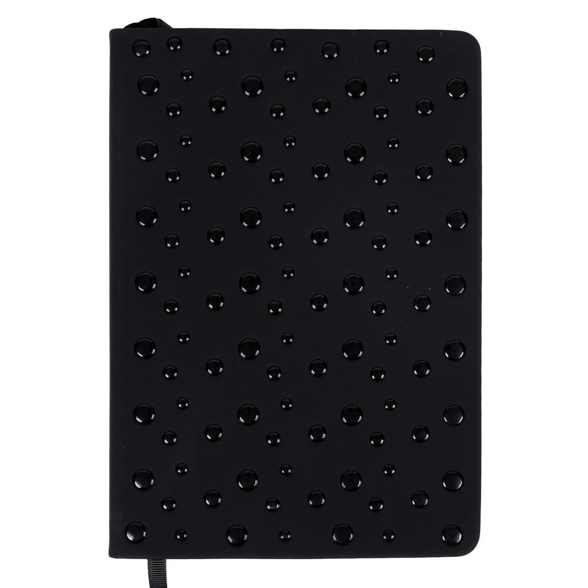 Щоденник діловий Leo Planner Dotts А5 датований 2027 твердий 368 стор. Чорний (252777)