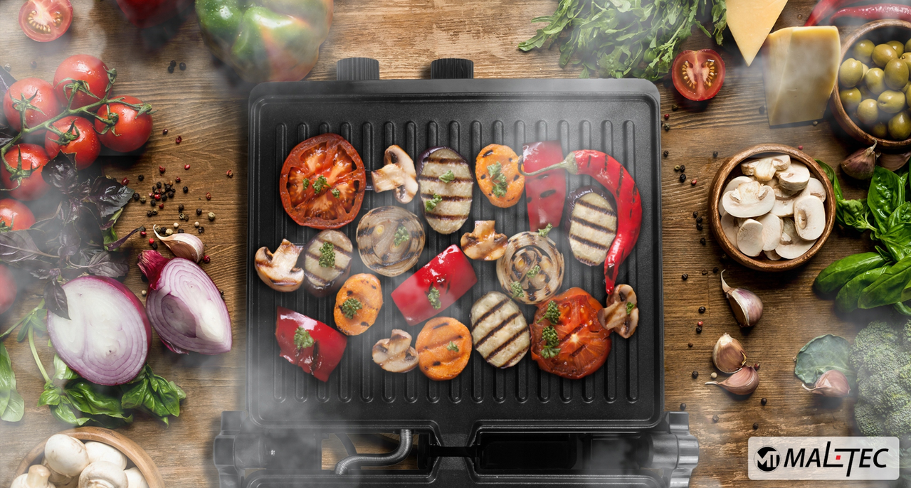 Електрогриль контактний складаний MaltecSM4500W 2500 Вт - фото 3 Електрогриль контактний складаний MaltecSM4500W 2500 Вт - фото 3