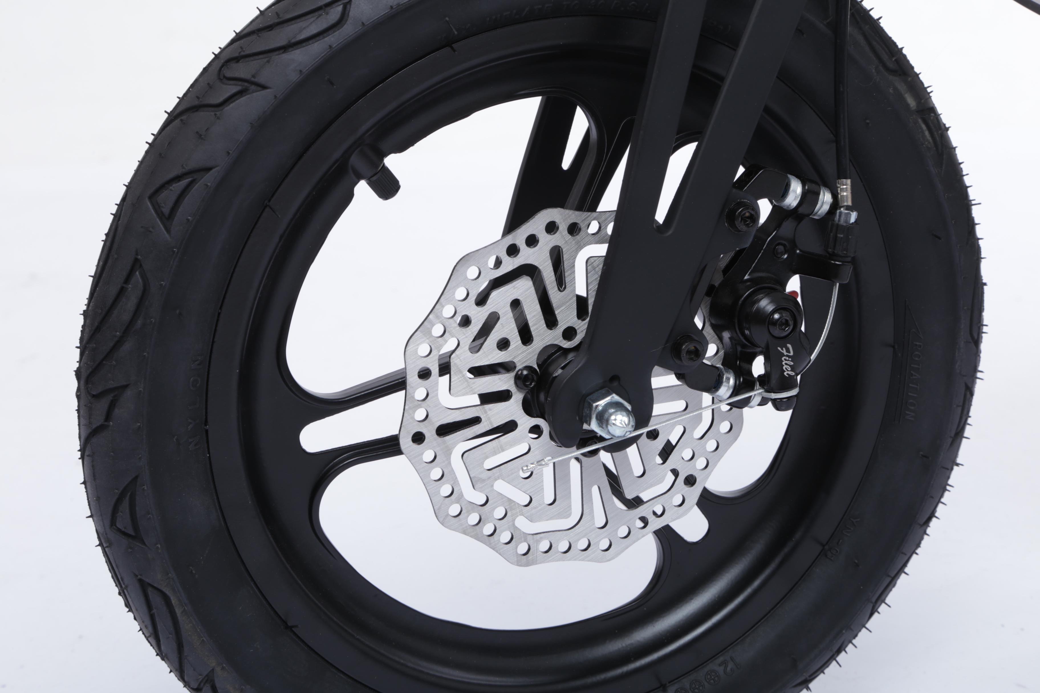 Магнієвий дитячий велосипед LUMAR 18'' Чорний матовий (1802) - фото 8