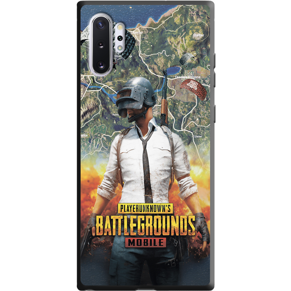 Чохол Boxface Samsung N975 Galaxy Note 10 Plus PUBG Mobile Чорний силікон (37686-up2309-38700)