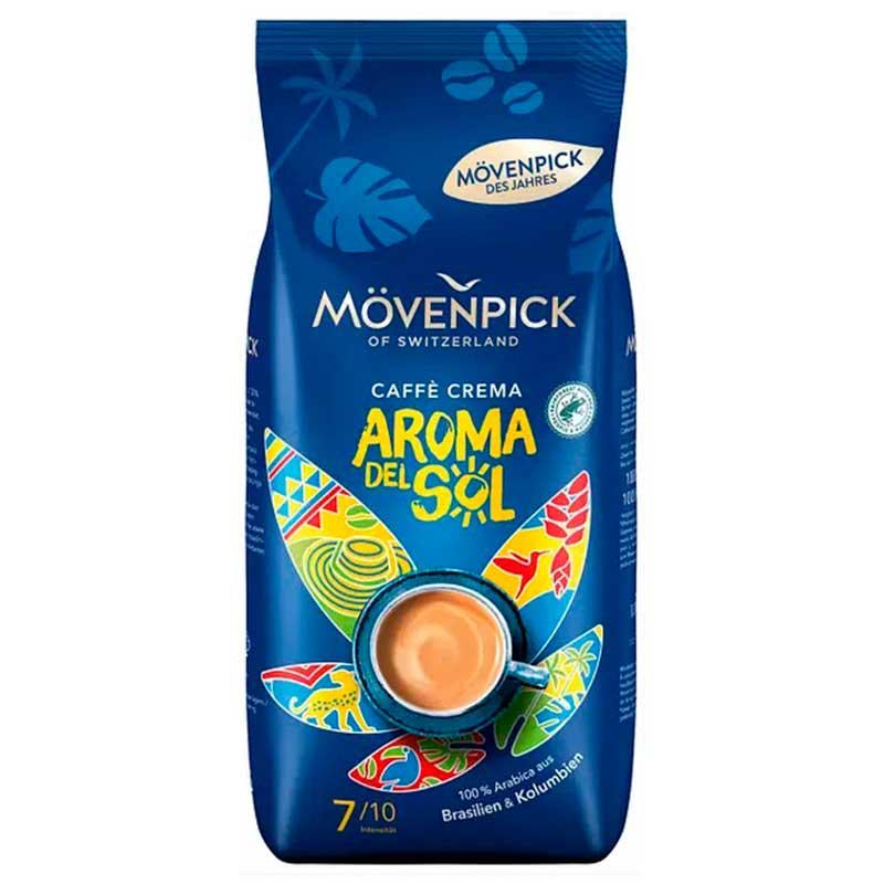 Кава зернова Movenpick Crema Aroma del Sol 100% Arabica 1 кг