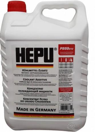 Антифриз-концентрат Hepu G12 P999-G12 5 л Червоний