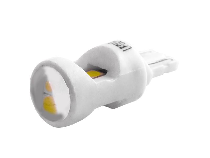 Автолампа светодиодная T10 W5W керамика 12 В 1,5 Вт SMD3030-6led Белый (2719)