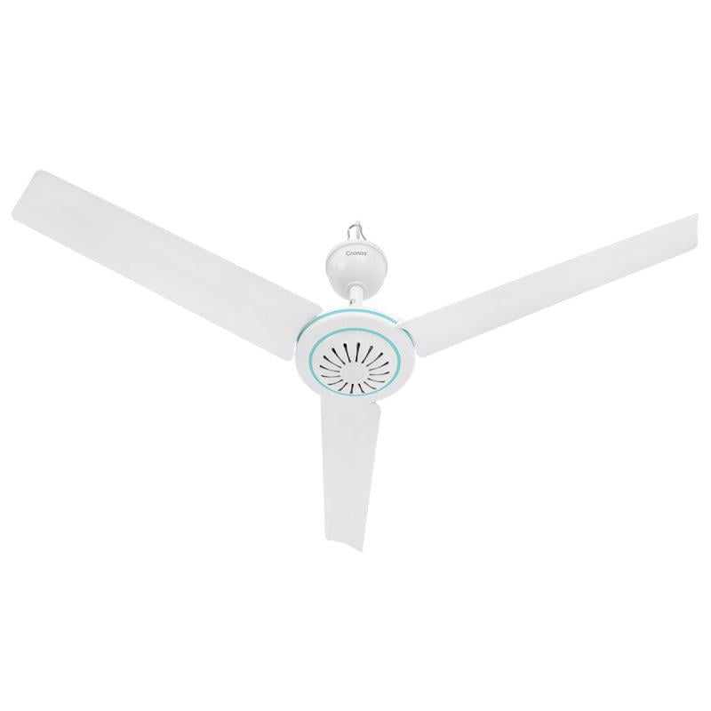 Вентилятор потужний стельовий з таймером 90 см із пультом дистанційного керування Білий Вентилятор потужний стельовий з таймером 90 см із пультом дистанційного керування Білий