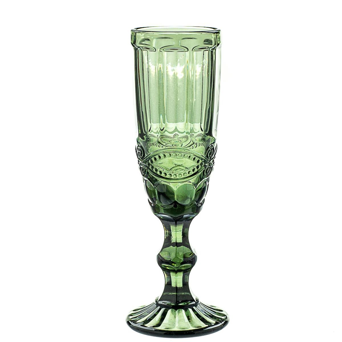 Комплект бокалів для шампанського Elisey Малахіт 6 шт. (8428-035) - фото 1 Комплект бокалів для шампанського Elisey Малахіт 6 шт. (8428-035) - фото 1