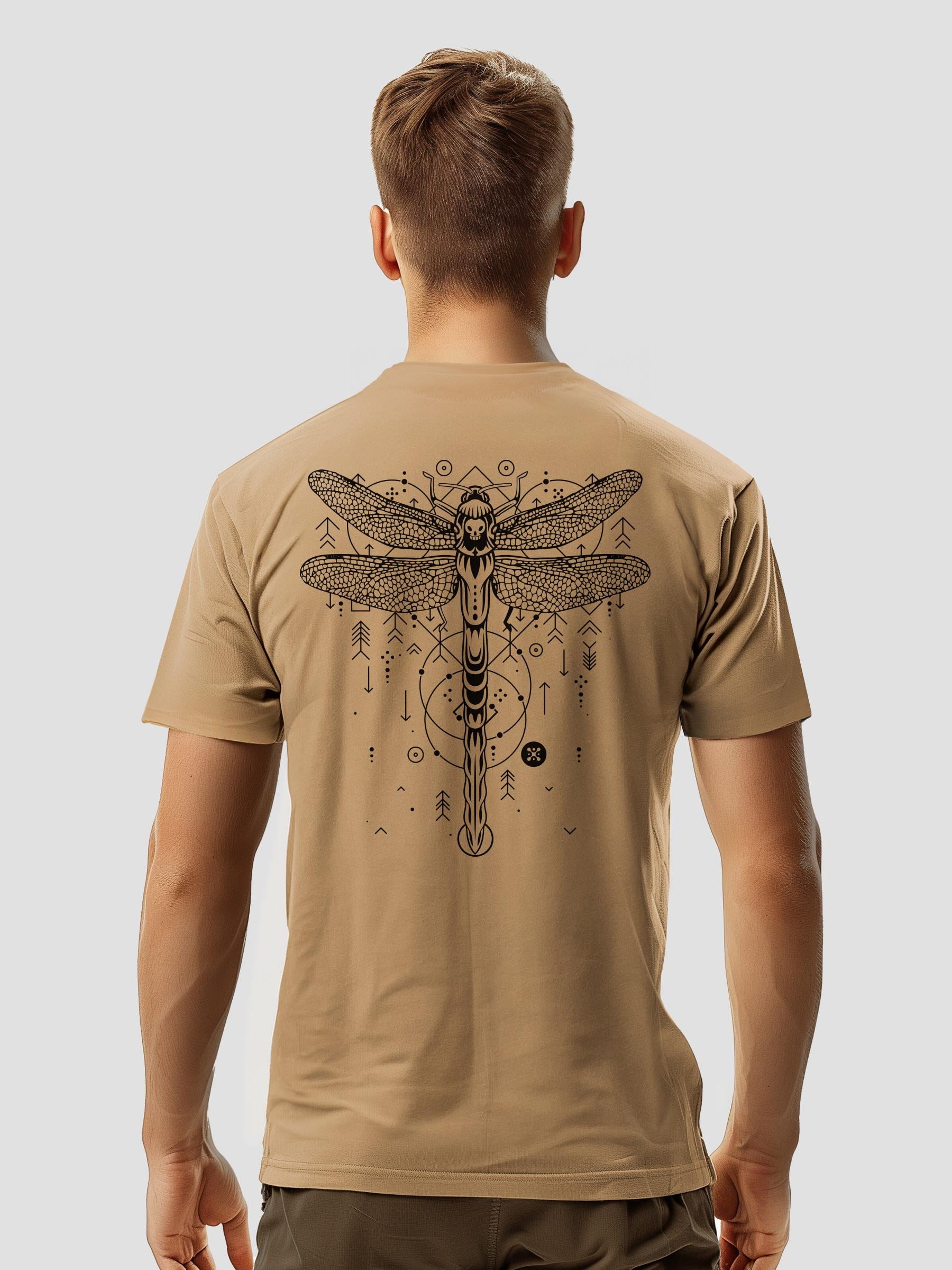 Футболка мужская Dragonfly XS Капучино (DRG-TM-CAP-XS)