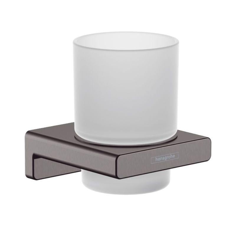 Стакан для ванной комнаты Hansgrohe AddStoris Brushed Black (41749340)