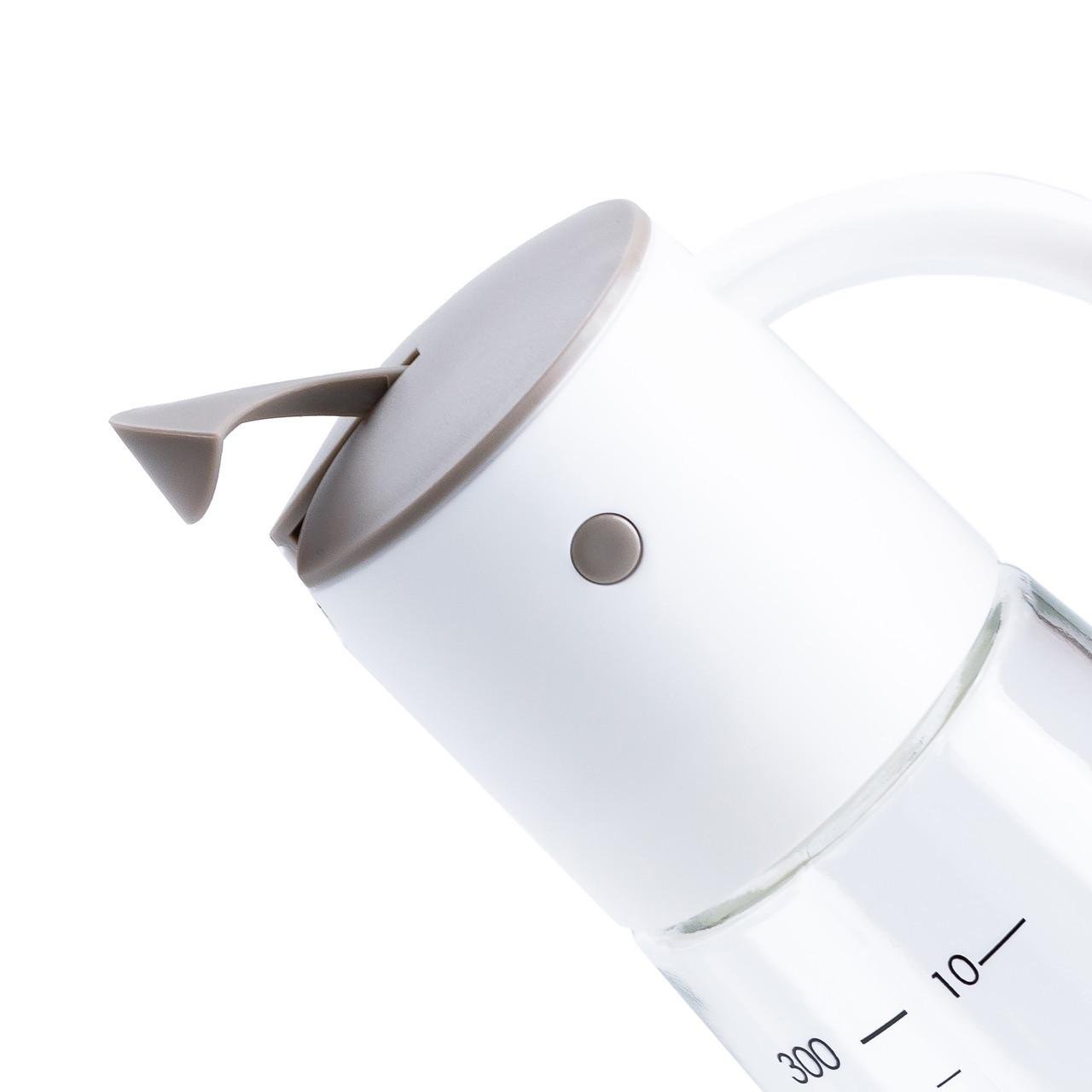 Пляшка дозатор для олії та оцту з носиком і мірною шкалою 300 мл Сірий (HP16297W) - фото 2 Пляшка дозатор для олії та оцту з носиком і мірною шкалою 300 мл Сірий (HP16297W) - фото 2