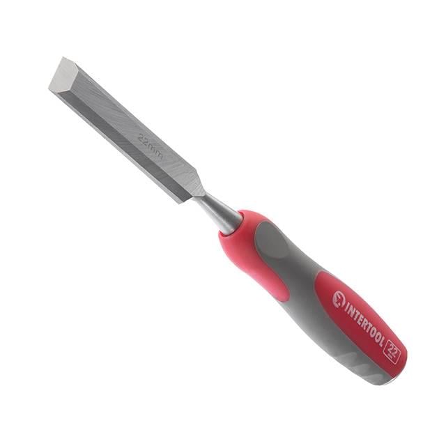 Стамеска Intertool HT-3522 Cr-V двокомпонентна рукоятка 22 мм (8773135)