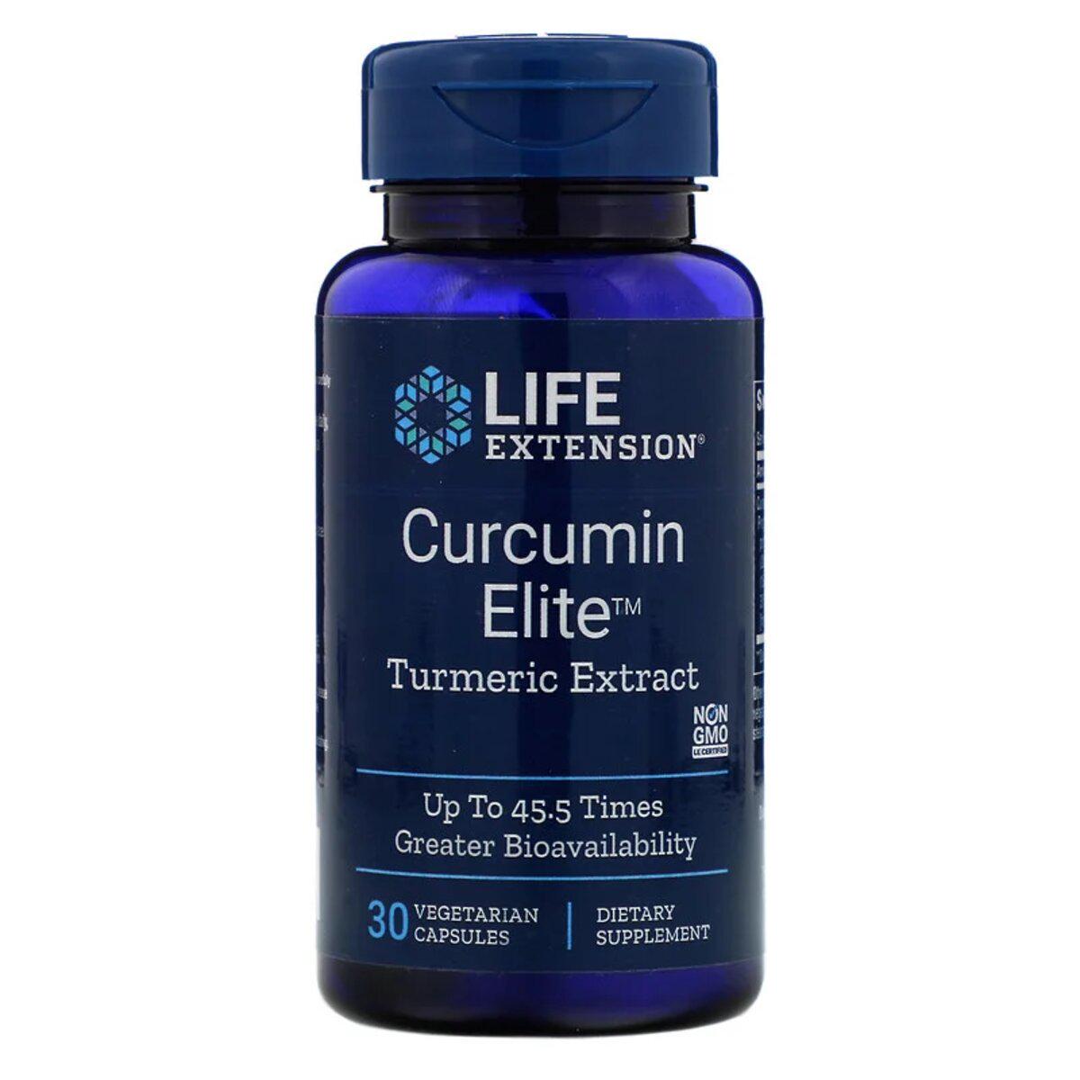 Экстракт куркумы Curcumin Elite Life Extension 30 растительных капс. (4762)