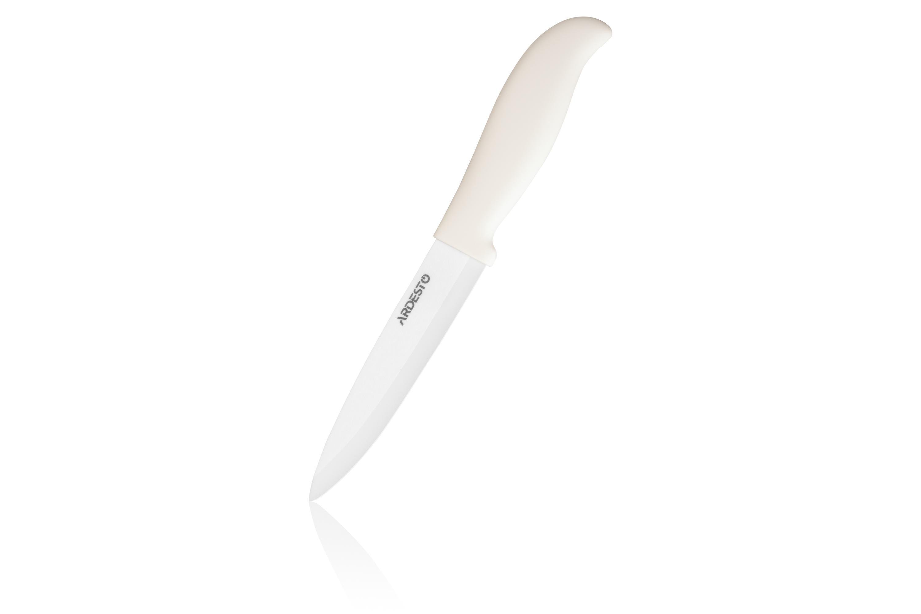 Нож керамический Ardesto Fresh керамика/пластик 24,5 см Белый (ERC-AR2124CW) - фото 1 Нож керамический Ardesto Fresh керамика/пластик 24,5 см Белый (ERC-AR2124CW) - фото 1