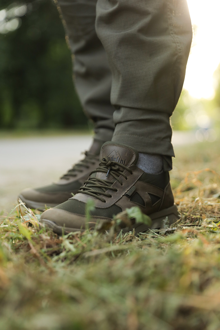 Кросівки літні Yaguar з сіткою р. 43 Олива (2175-43) - фото 4