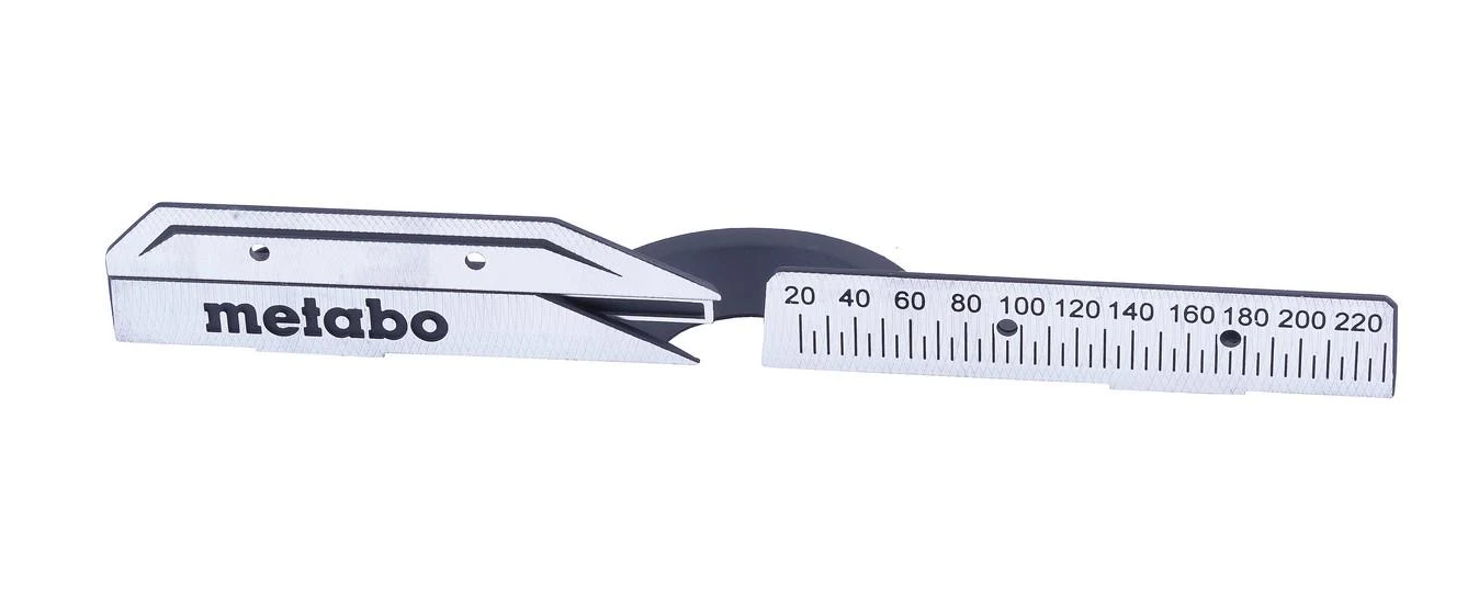 Упор в сборе торцовочной пилы Metabo KGS 18 LTX BL 216 код 331050900 (rest1605)