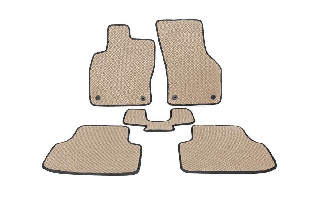 Коврики EVA для Audi A3 2012-2020 гг Бежевый (114457)