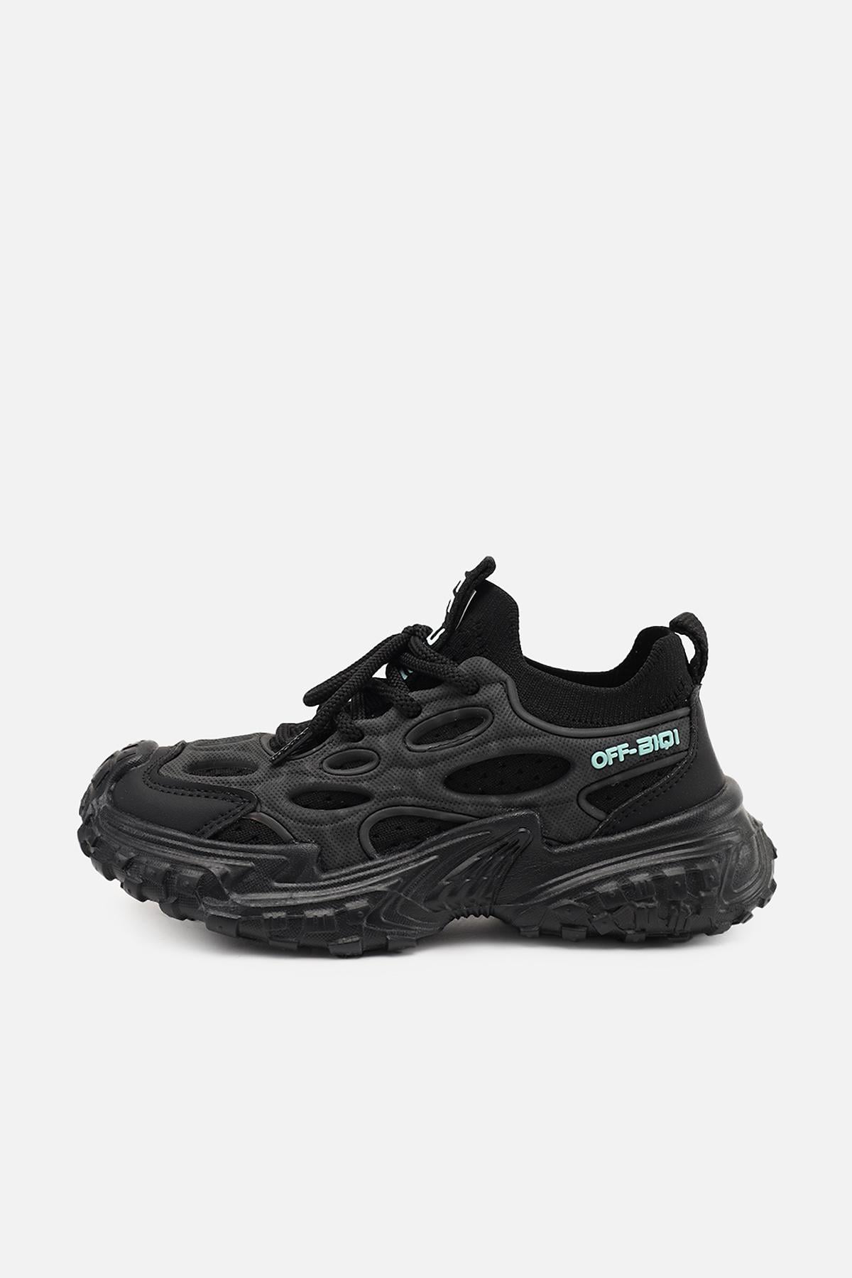 Кроссовки для мальчика ЦБ-00273846 на плоской подошве р. 33 Черный (SKT001056446)