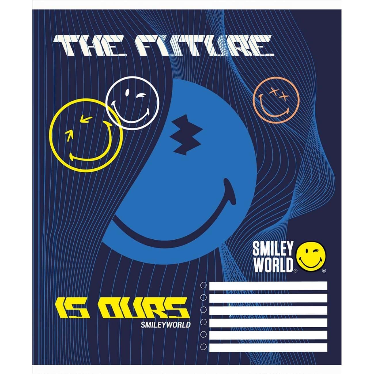 Набор школьных тетрадей YES Smiley World клетка 18 л. 25 шт. (766 334 В)