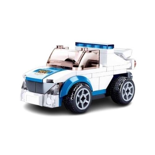 Конструктор SLUBAN Полицейский джип (M38-B0824)