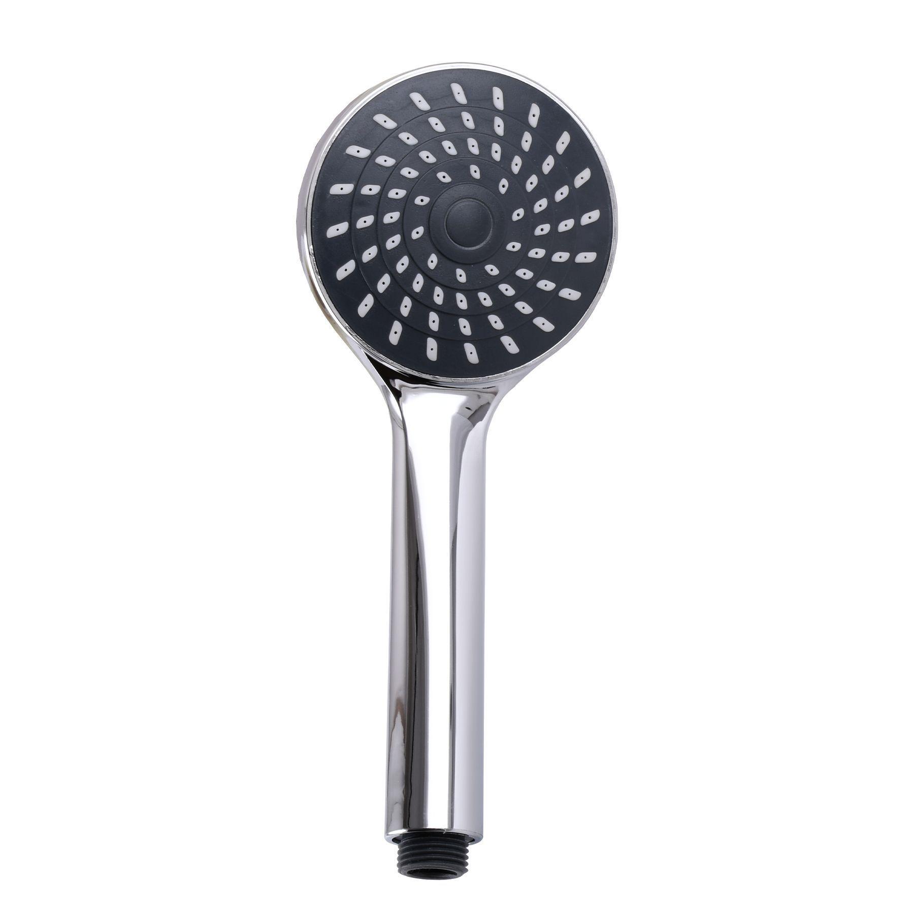 Душевая лейка Globus Lux NS-880-P 000020782 однорежимная 95 мм Хром (115624)