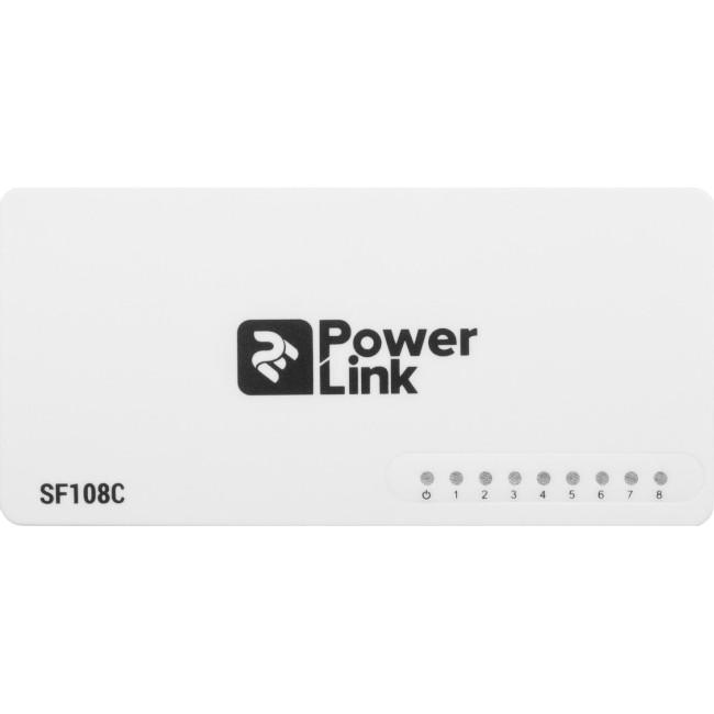 Коммутатор 2E PowerLink SF108C 8хFast Ethernet 2E-SF108C (600125) - фото 4