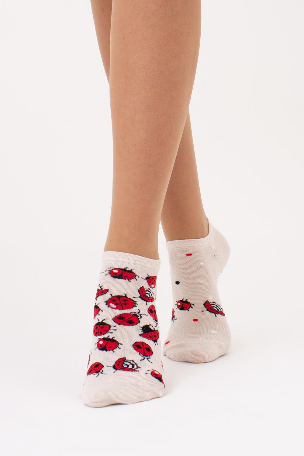 Набір жіночих шкарпеток Giulia WS1 FASHION SET 2405 2 пари р. 36/40 White (27068227)