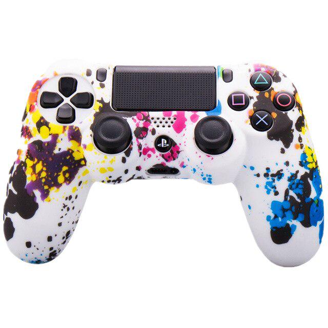 Силіконовий чохол Honson для джойстика PS4 Dualshock 4 Різнокольоровий (HS-PS4422) - фото 5