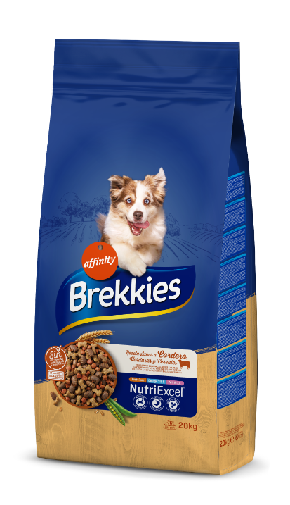Корм сухой Brekkies Dog La ягненок и рис для собак всех пород 20 кг