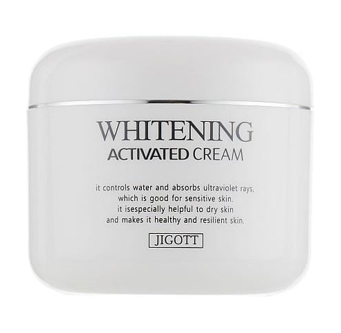 Крем для лица осветляющий Jigott WHITENING Activated Cream 100 мл (8809210036500)