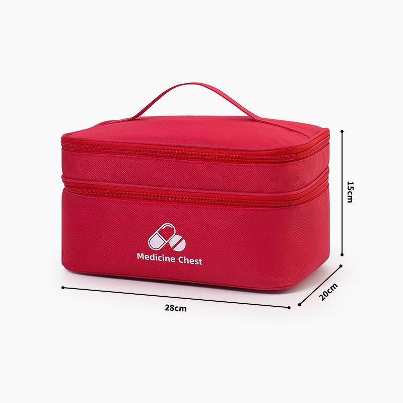 Аптечка-органайзер для медикаментов 28x20x15 см Красный (IBC007MR) - фото 2 Аптечка-органайзер для медикаментов 28x20x15 см Красный (IBC007MR) - фото 2