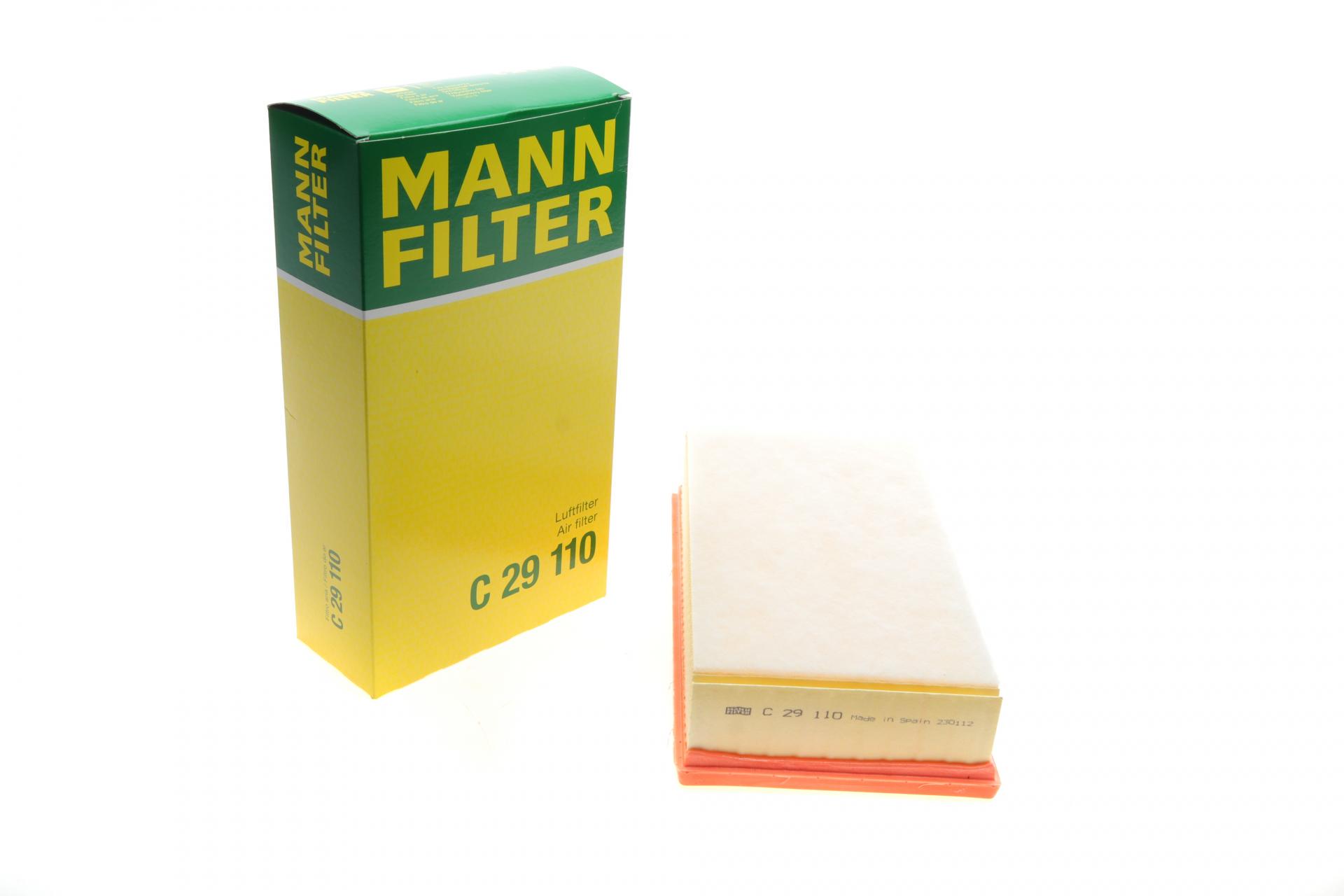 Фильтр воздушный Mann-Filter для Citroen C4/C5/Jumpy/Peugeot 3008/5008 2,0BlueHDi 13-/Opel Vivaro 19-/Fiat Scudo 22- (C 29 110) Фильтр воздушный Mann-Filter для Citroen C4/C5/Jumpy/Peugeot 3008/5008 2,0BlueHDi 13-/Opel Vivaro 19-/Fiat Scudo 22- (C 29 110)