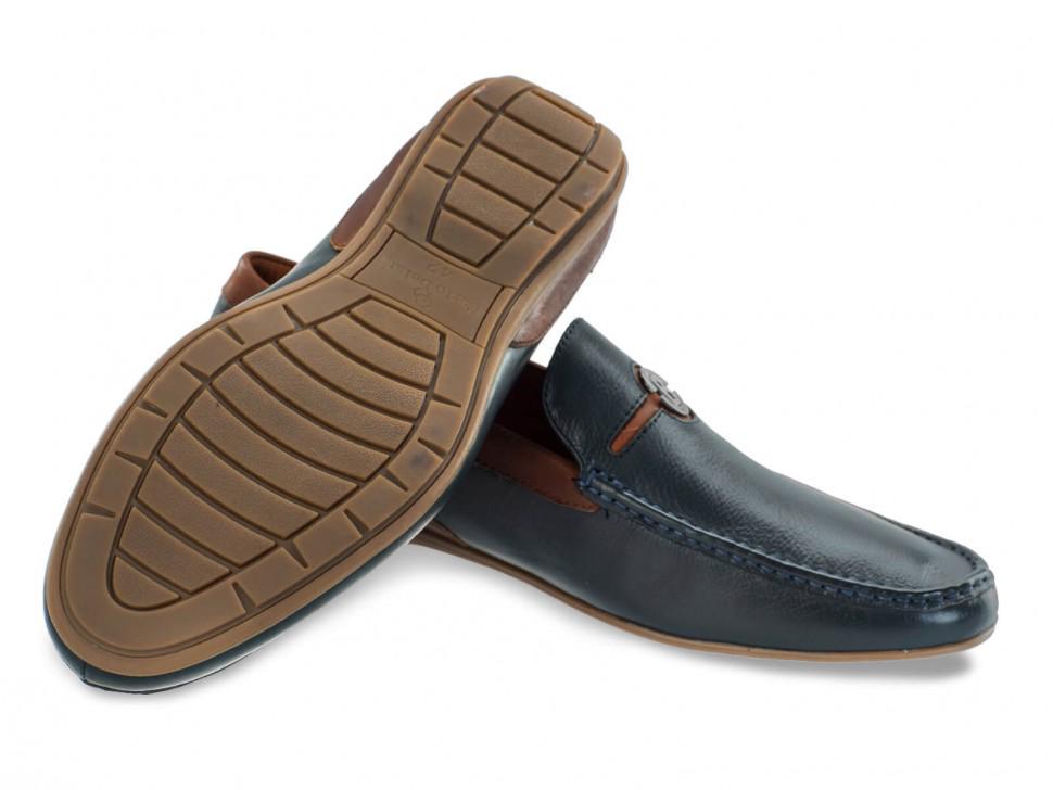 Мокасины Carlo Delari 7191136 р. 39 Темно-синий (18605) - фото 2