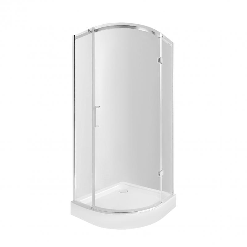 Душова кабіна Q-tap Virgo CRM1099AC8 Clear з піддоном Uniarc 309915 (14148)