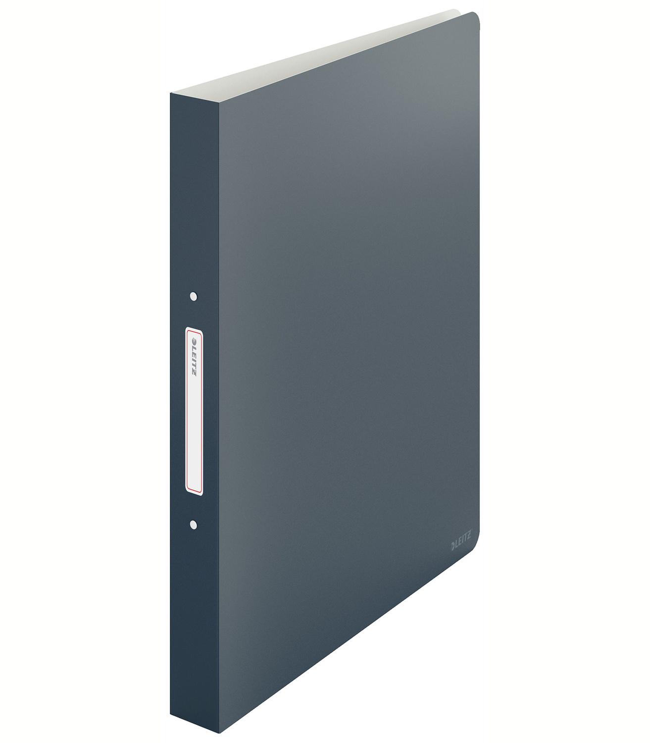 Папка-реєстратор Leitz Cosy на 2 кільця А4 25 мм Сірий (4238-00-89)