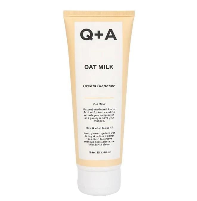 Кремовое очищающее средство Q+A Oat Milk Cream Cleanser 125 мл