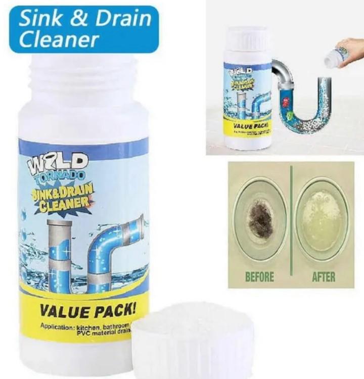 Комплект очистных средств Wild Tornado Sink & Drain Cleaner 3 шт. (2104618738) - фото 3 Комплект очистных средств Wild Tornado Sink & Drain Cleaner 3 шт. (2104618738) - фото 3