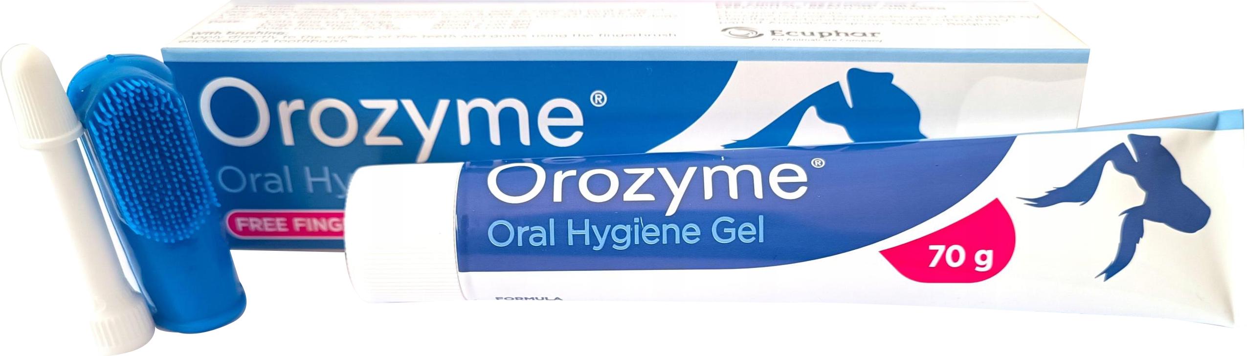 Гель высокоэффективный Ecuphar Orozyme для борьбы с проблемами зубов и десен 70 г (5420045704667/5420045704650)