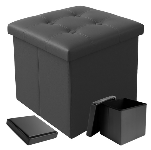 Пуф раскладной L Серый (33755947)