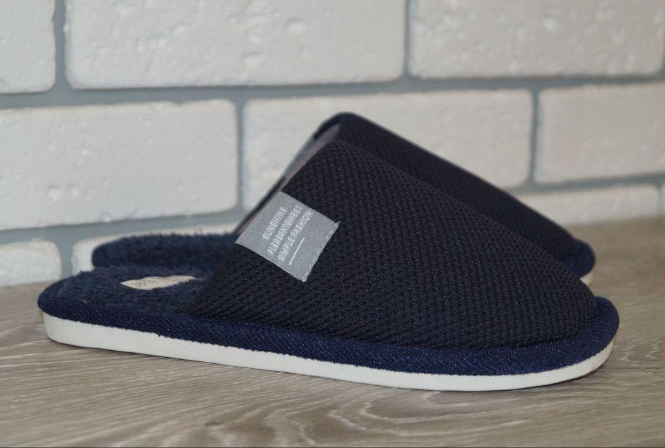 Тапочки подростковые Deshman р. 38/39 24 см Синий (30975-3839)