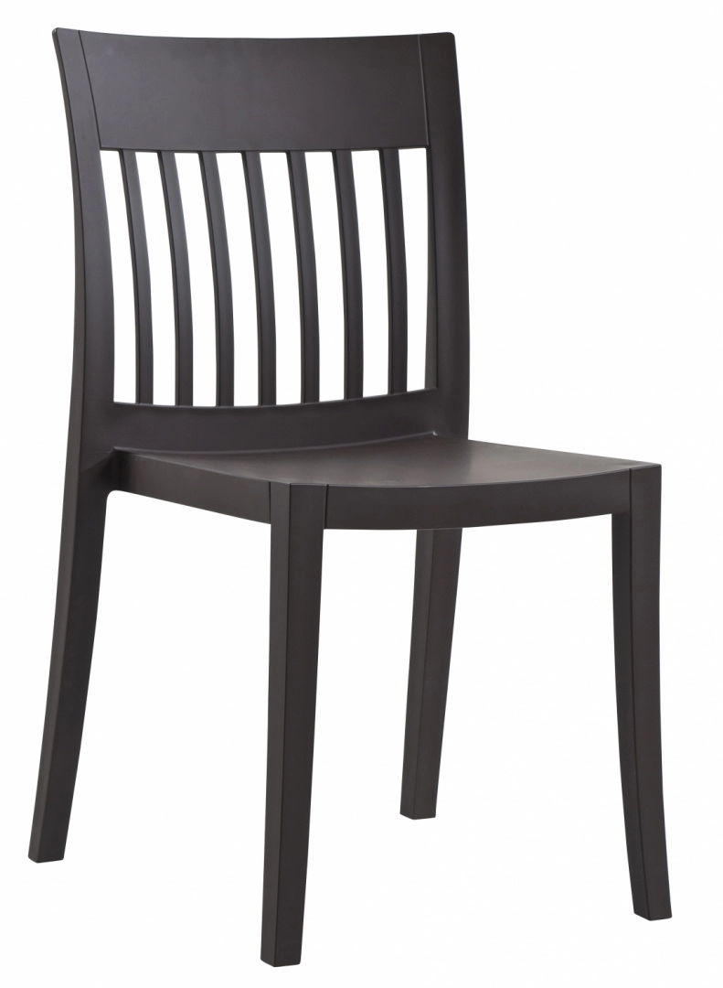 Стул Litolan Papatya Eden-S Матовый Темно-коричневый (DR001964)