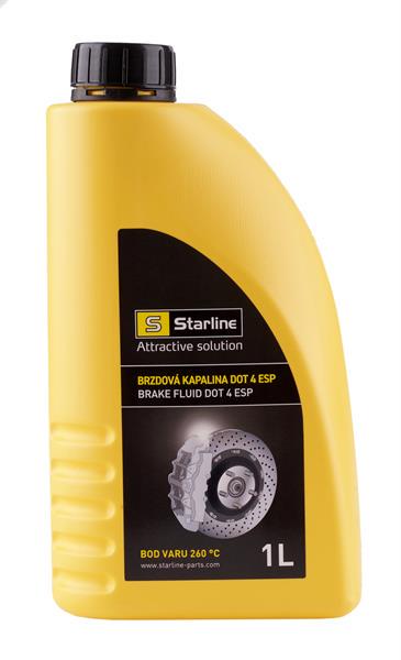 Тормозная жидкость Starline DOT4 для авто с ESP 1 л (S ACST111) Тормозная жидкость Starline DOT4 для авто с ESP 1 л (S ACST111)