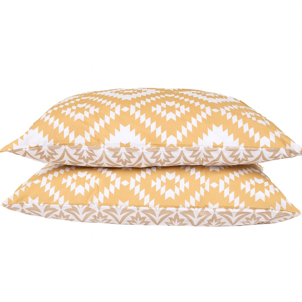 Комплект постільної білизни PaniPava Золотий Орнамент бязь 155х215 см (10100601) - фото 3