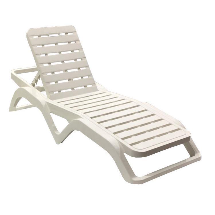 Лежак ProGarden Scirocco NEW Белый (2989) - фото 1