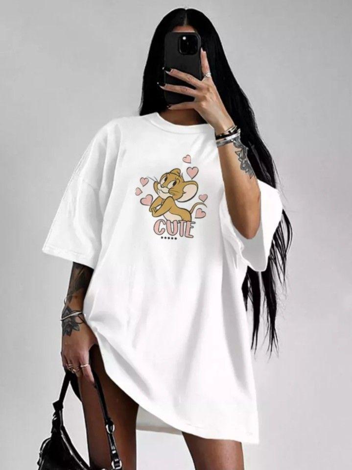 Футболка жіноча з принтом Pin-000-362 повсякденна XL Білий (2664087556) Футболка жіноча з принтом Pin-000-362 повсякденна XL Білий (2664087556)