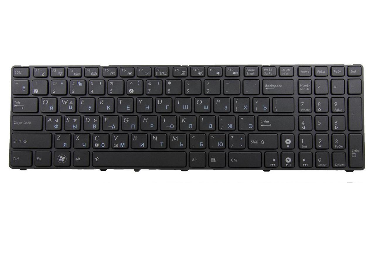 Клавиатура для ноутбука Asus R503 R503A с подсветкой клавиш матовая (04GNV32KRU00)