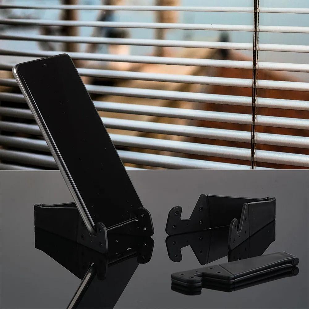 Подставка для телефона Folding Tablet Stand V Черный (1010394-Black) - фото 3