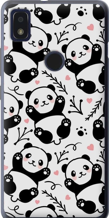 Чехол на ZTE Blade L210 Панды (4318u-2453-42517)