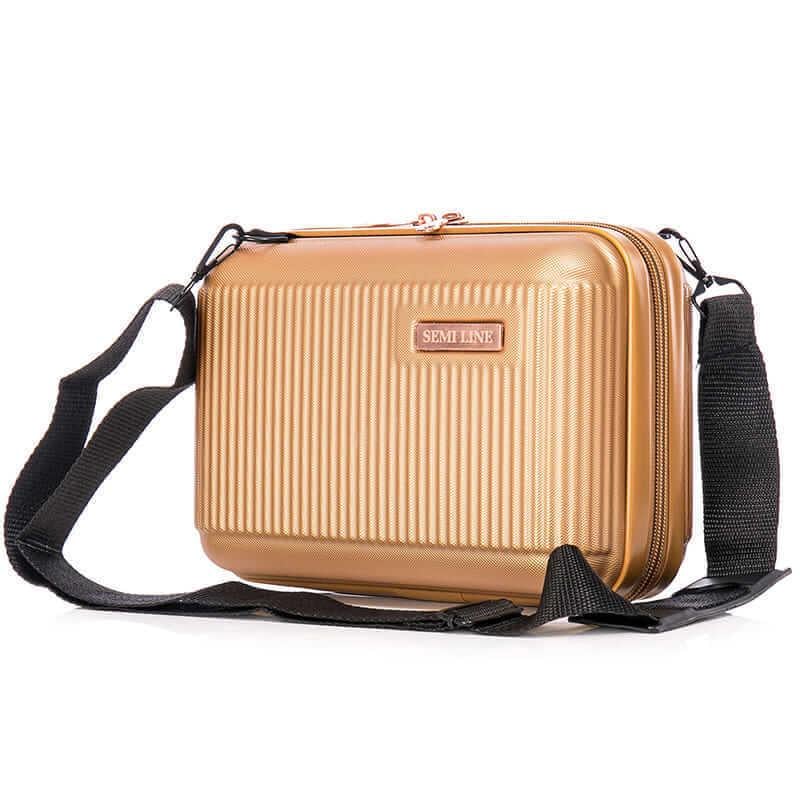 Бьюти-кейс SEMI LINE 4,5 л Gold (DAS302638)
